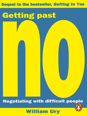 cover image of Getting Past No
